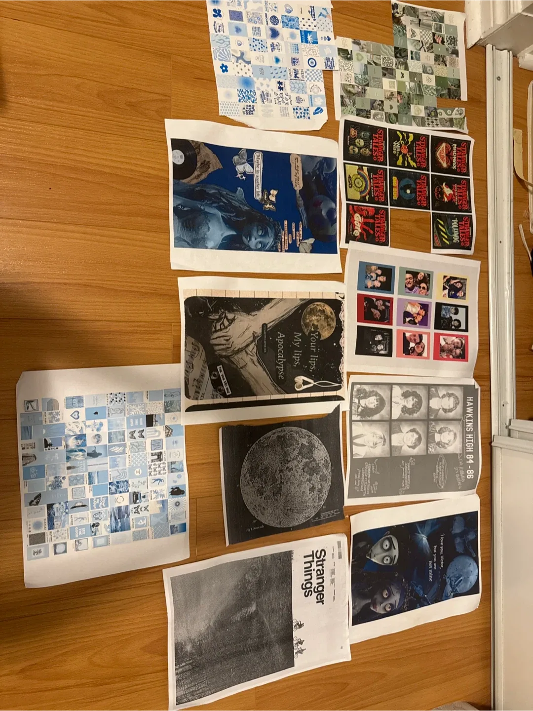 Stranger Things & Collage Art prints thumbnail