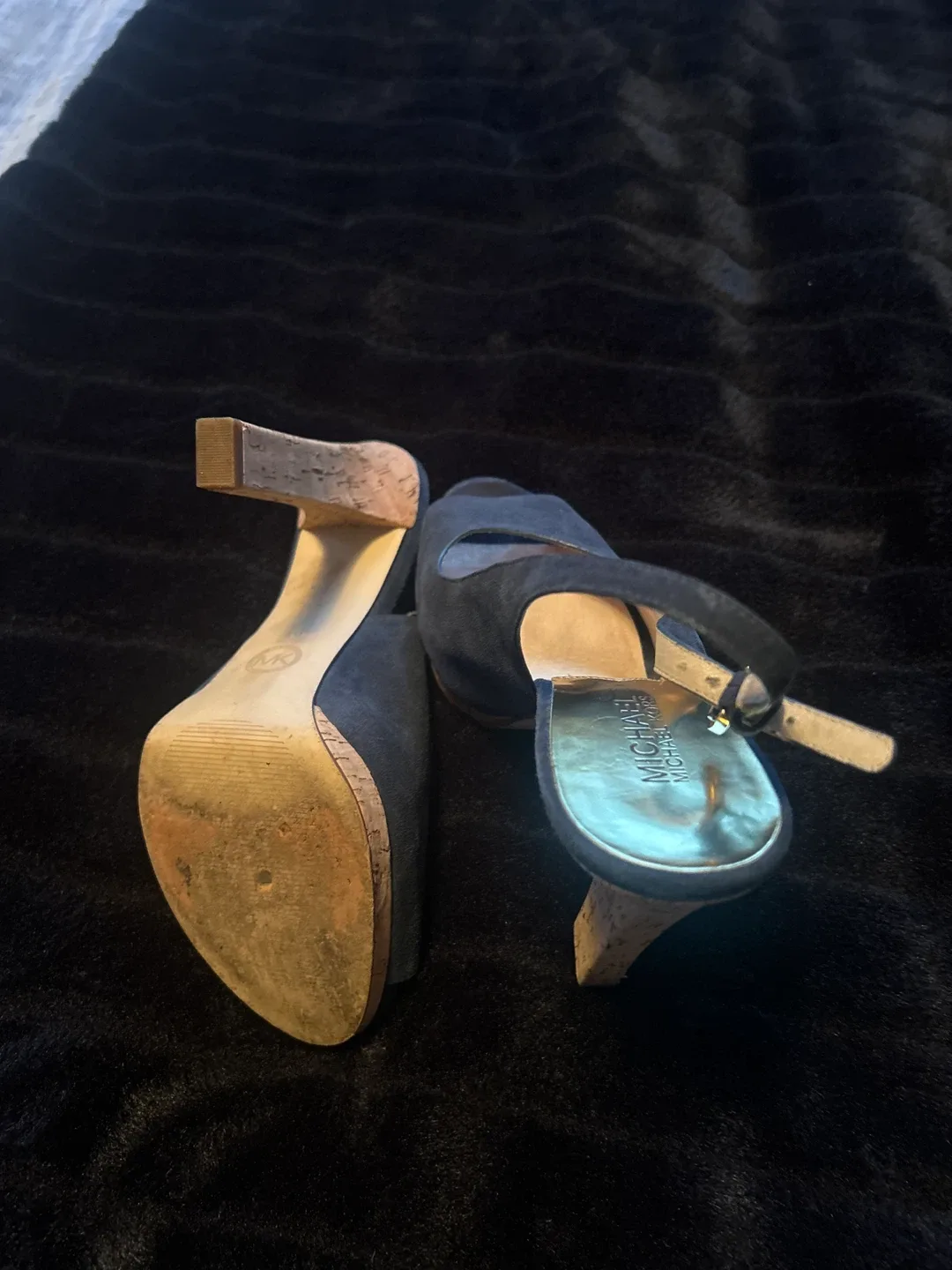 Michael Kors Slingback Heels, Size 8 image indicator(3)