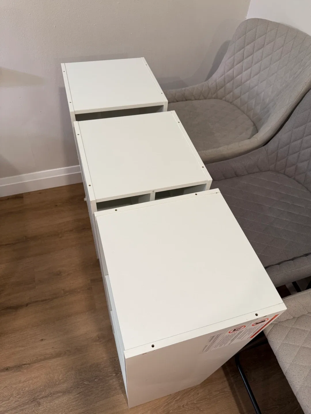 TYPE A Stack Modular Shelf Organizer, White image indicator(4)