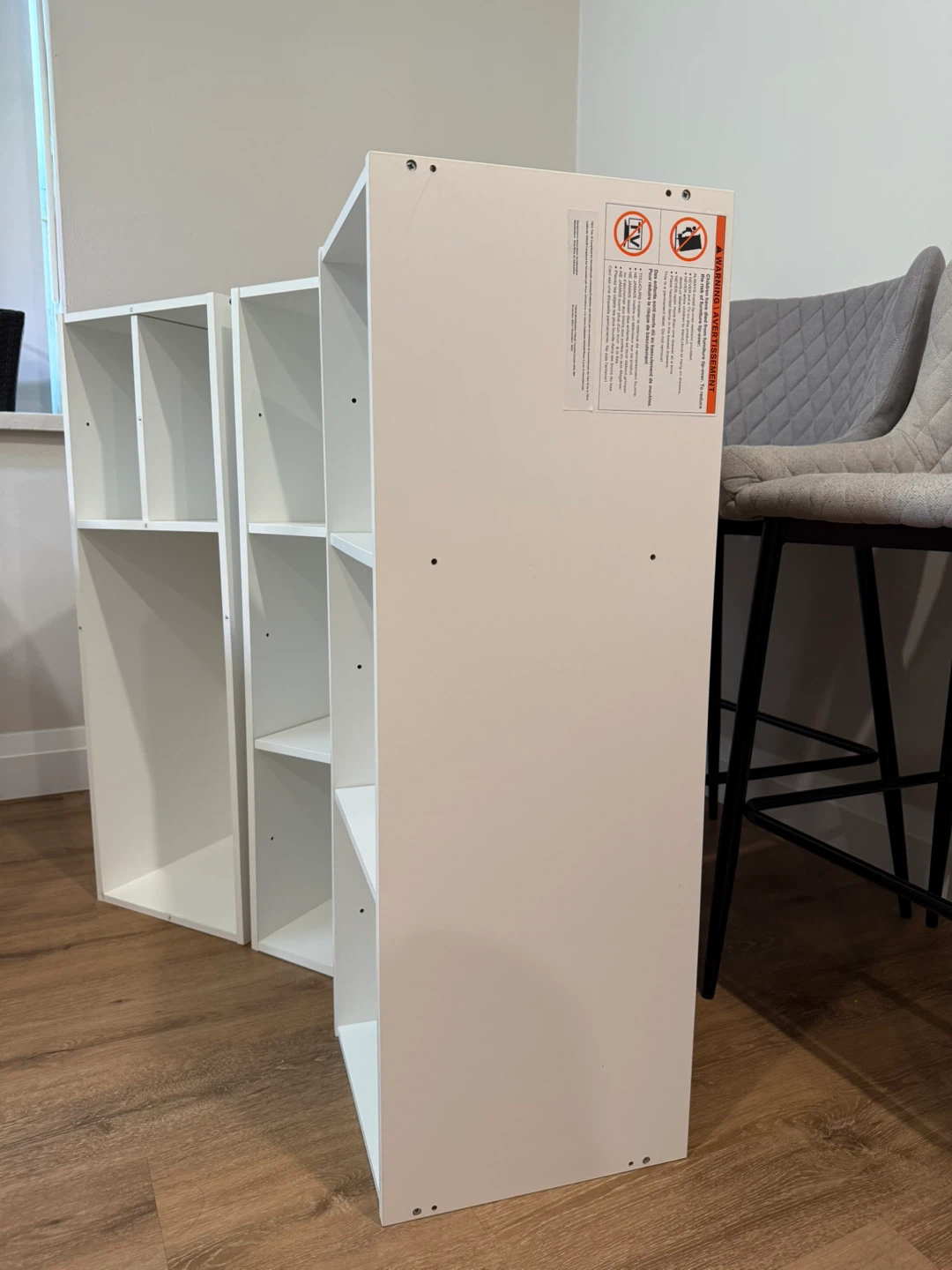 TYPE A Stack Modular Shelf Organizer, White - photo 3