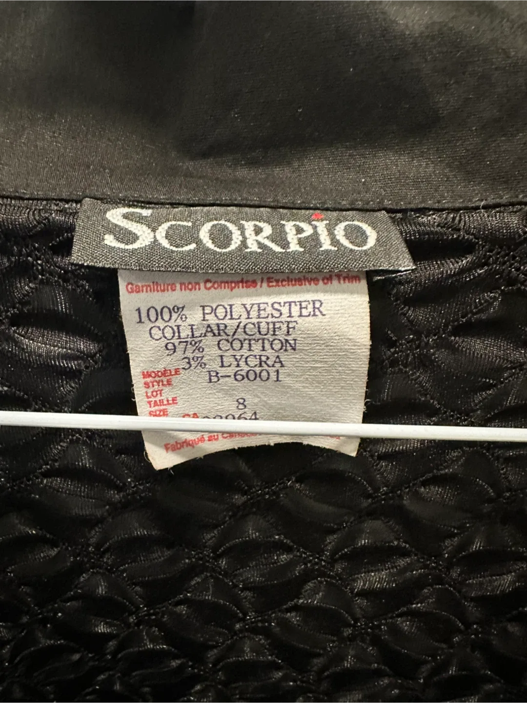 Scorpio Black Button Down - Size 8 image indicator(2)