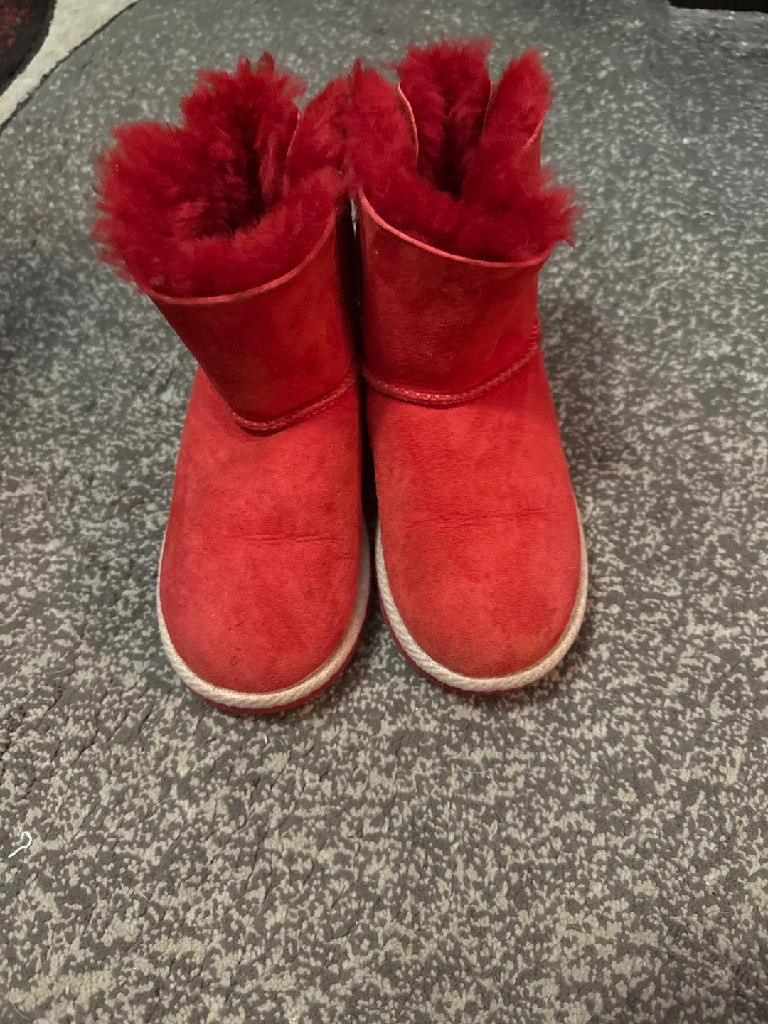 Kids Red UGG Boots