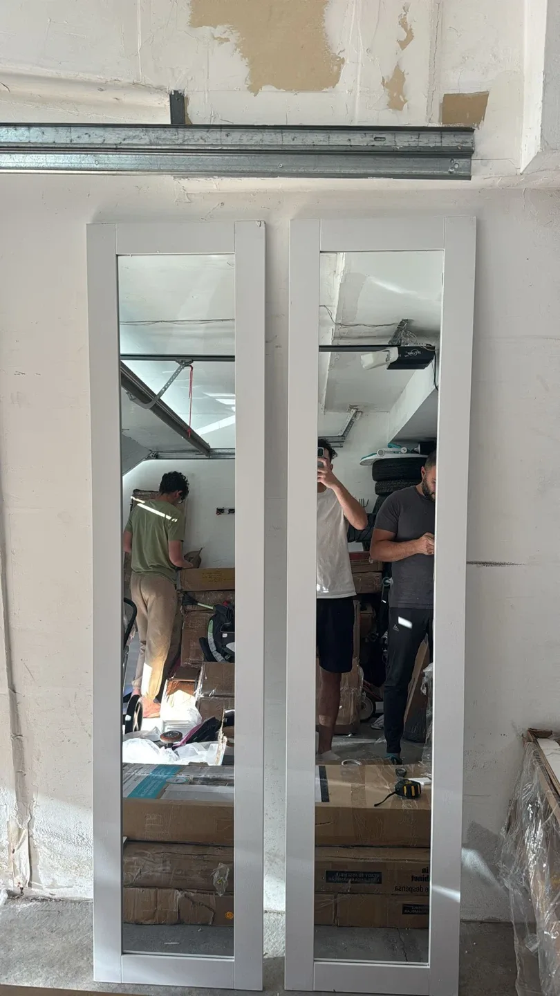 SMARTSTANDARD 36"x80" Bi-Fold Door with Mirror image indicator(4)