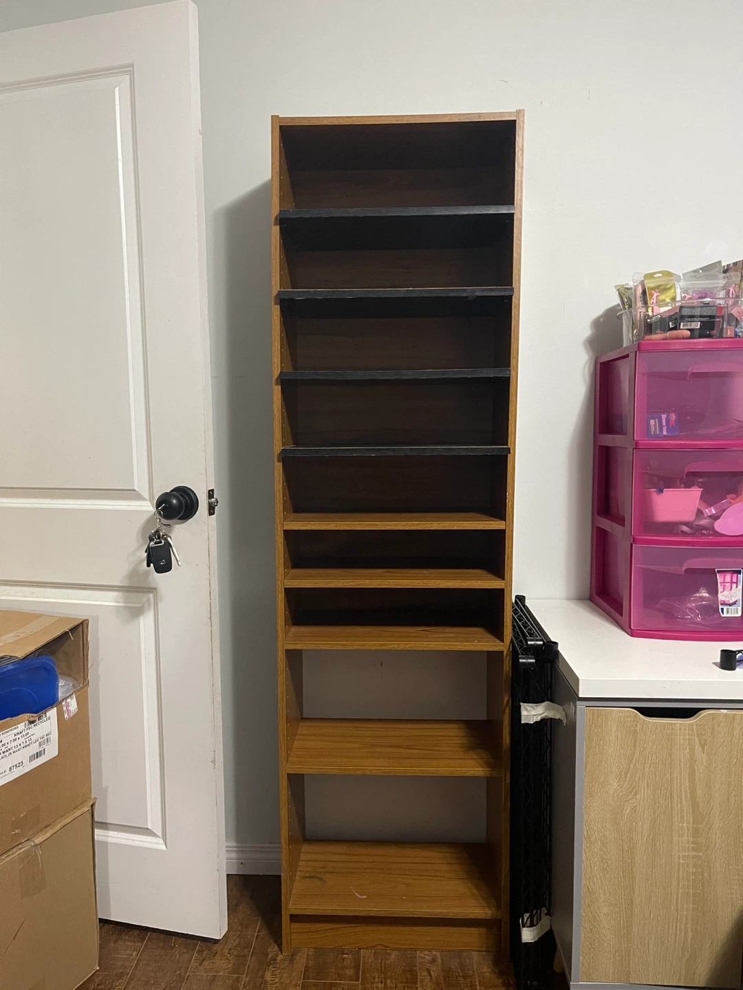Wooden Shelf Unit - photo 3