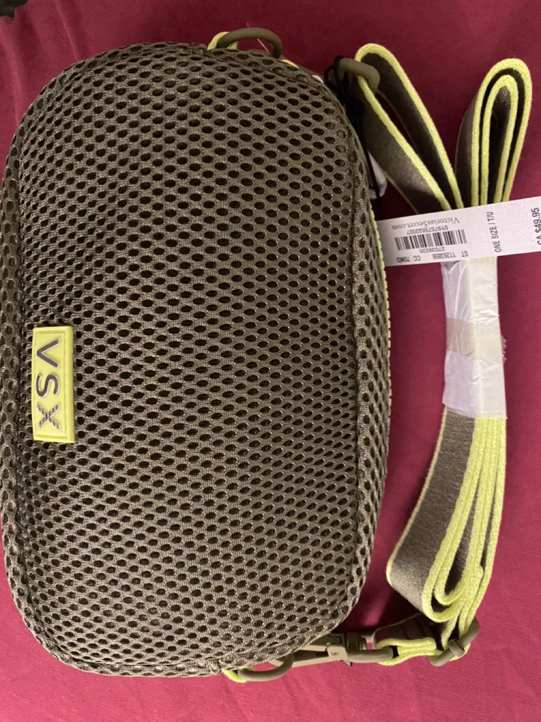 Victoria's Secret VSX Olive Green Crossbody Bag - New! image indicator(5)