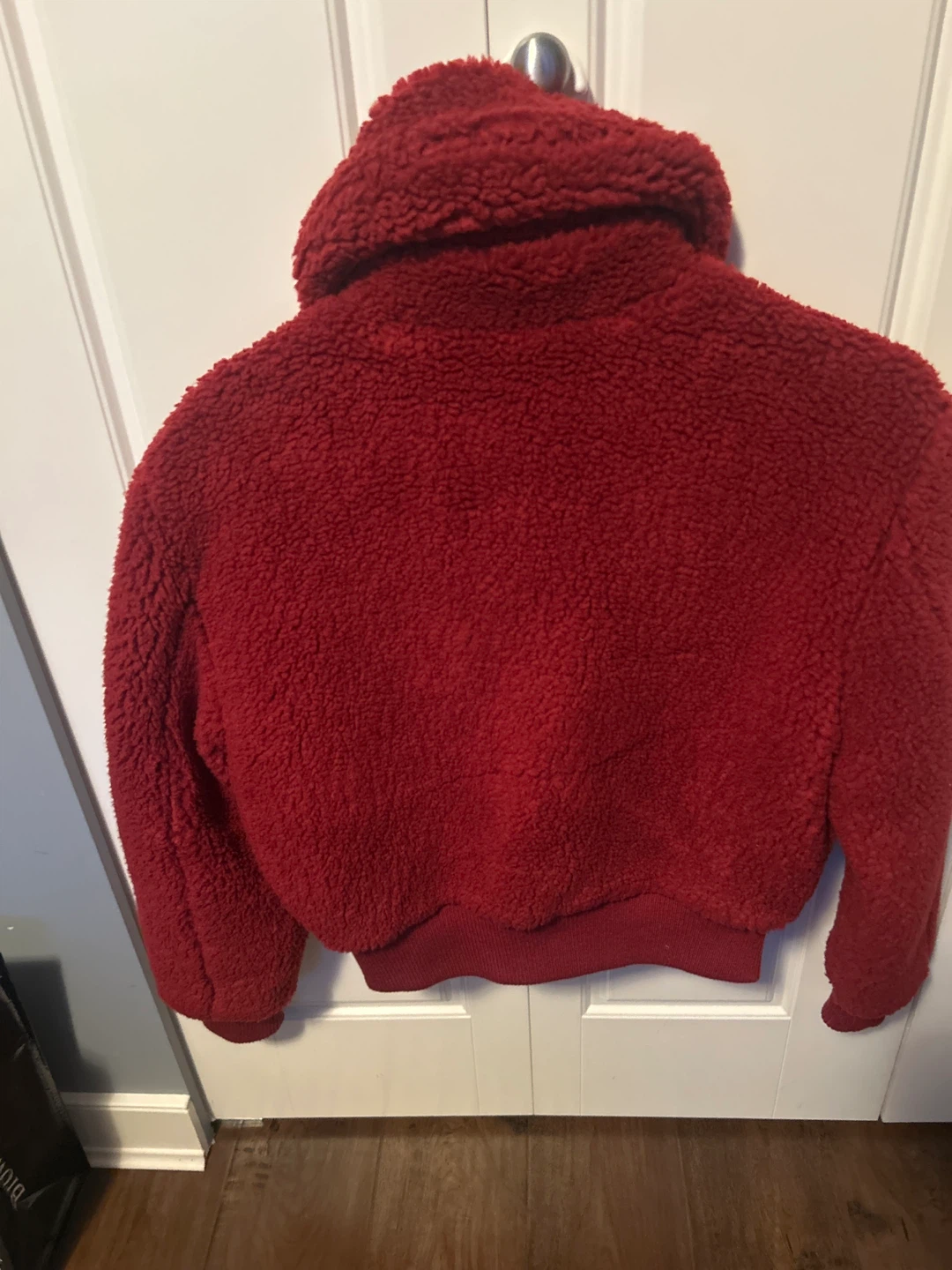 Aritzia Free People Red Teddy Jacket - photo 2