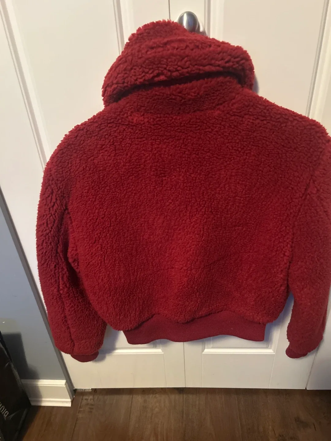 Aritzia Free People Red Teddy Jacket image indicator(2)