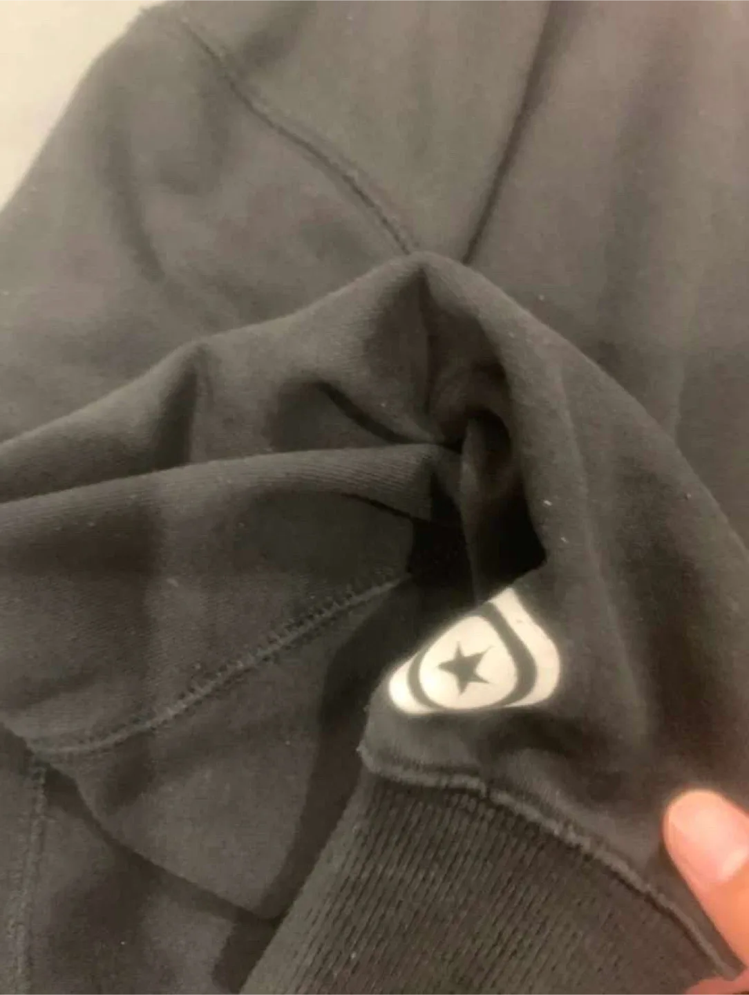 A Bathing Ape BAPE Black Full Zip Hoodie - Size M image indicator(4)