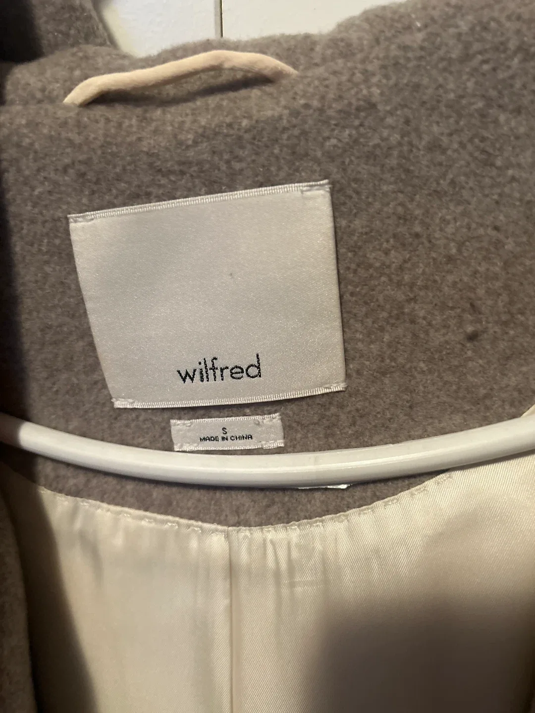 Wilfred Wool Blend Coat - Size Small image indicator(3)