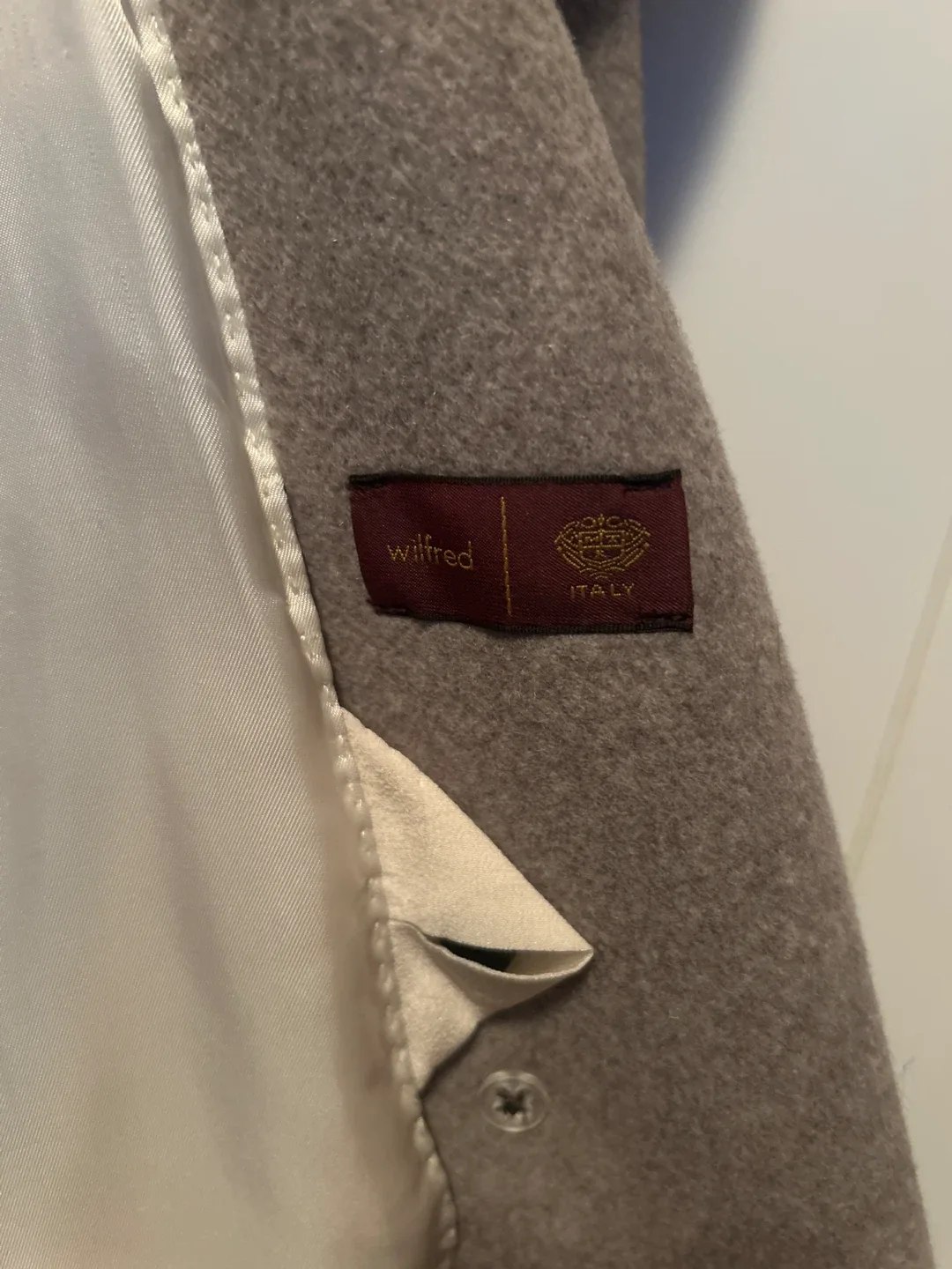 Wilfred Wool Blend Coat - Size Small image indicator(4)