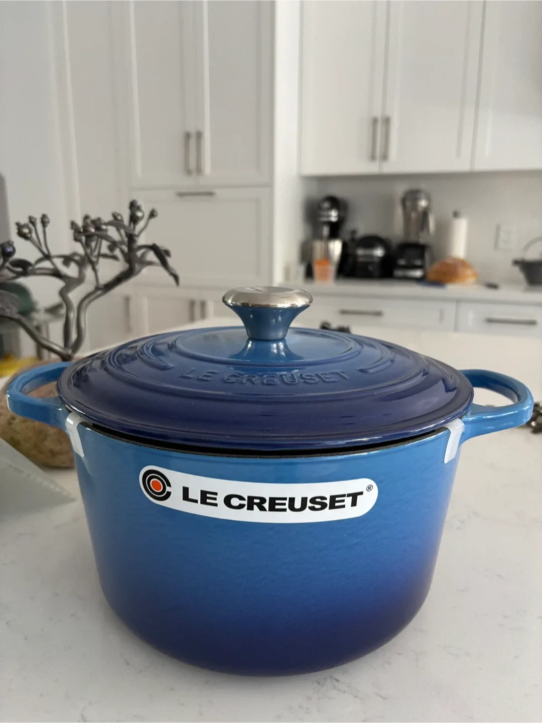 Le Creuset Deep Round Casserole/Oven - Blueberry thumbnail