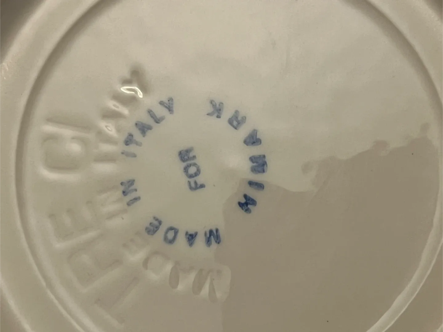 San Remo Pasta Plate - Made in Italy image indicator(3)