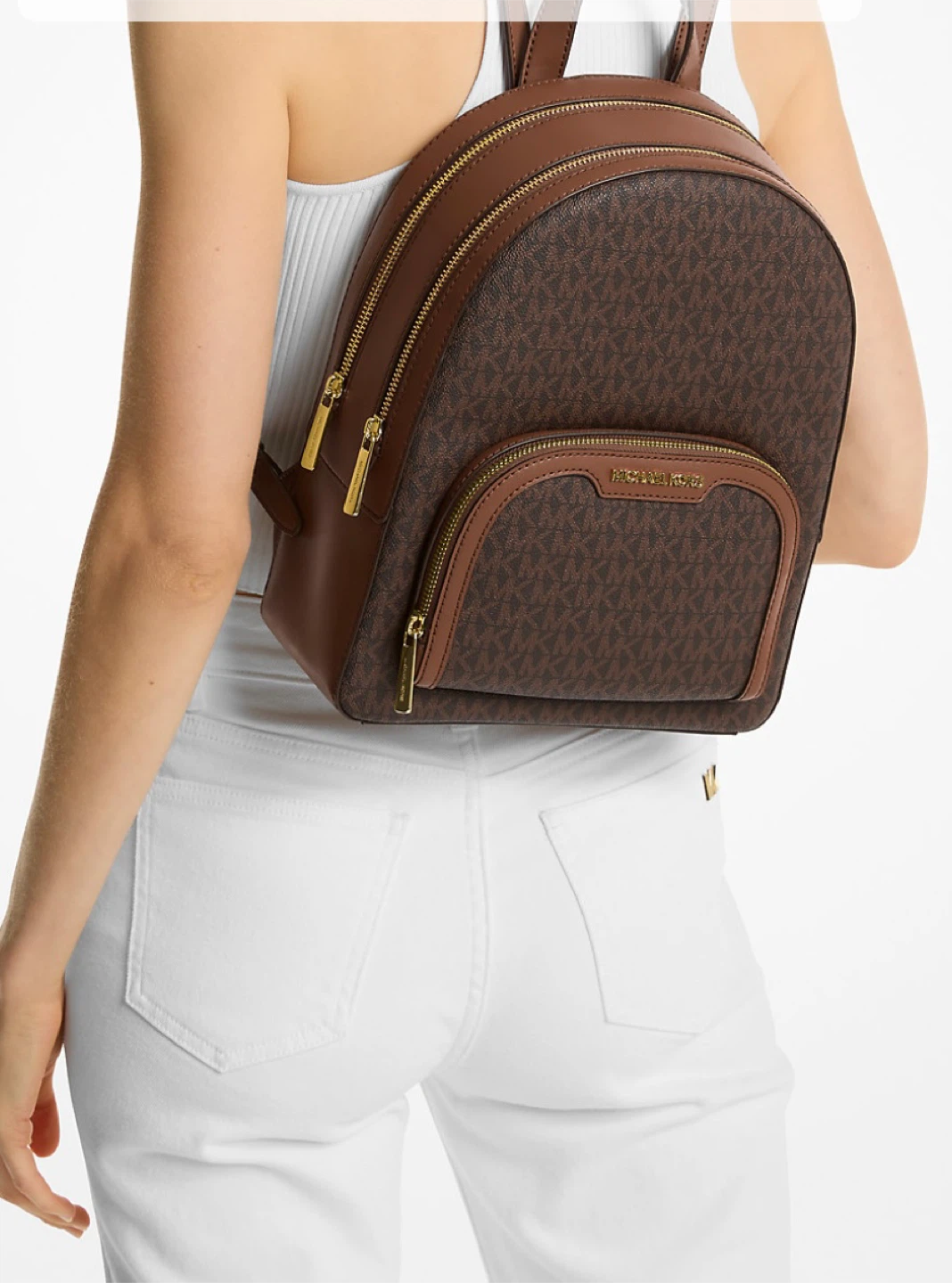 Michael Kors Brown Dome Backpack - photo 2