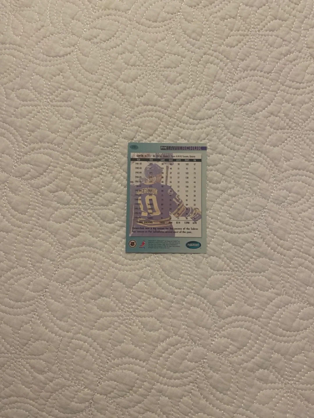 Dale Hawerchuk Hockey Cards - Pinnacle & More! image indicator(3)