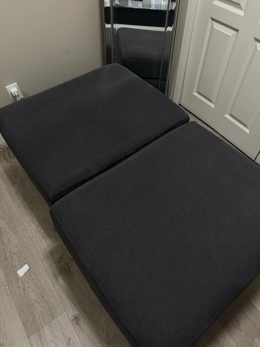 Dark Grey Ottoman - photo 3