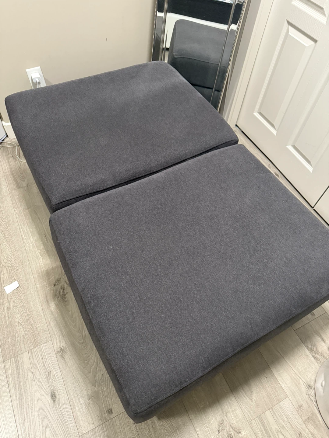 Dark Grey Ottoman - photo 5