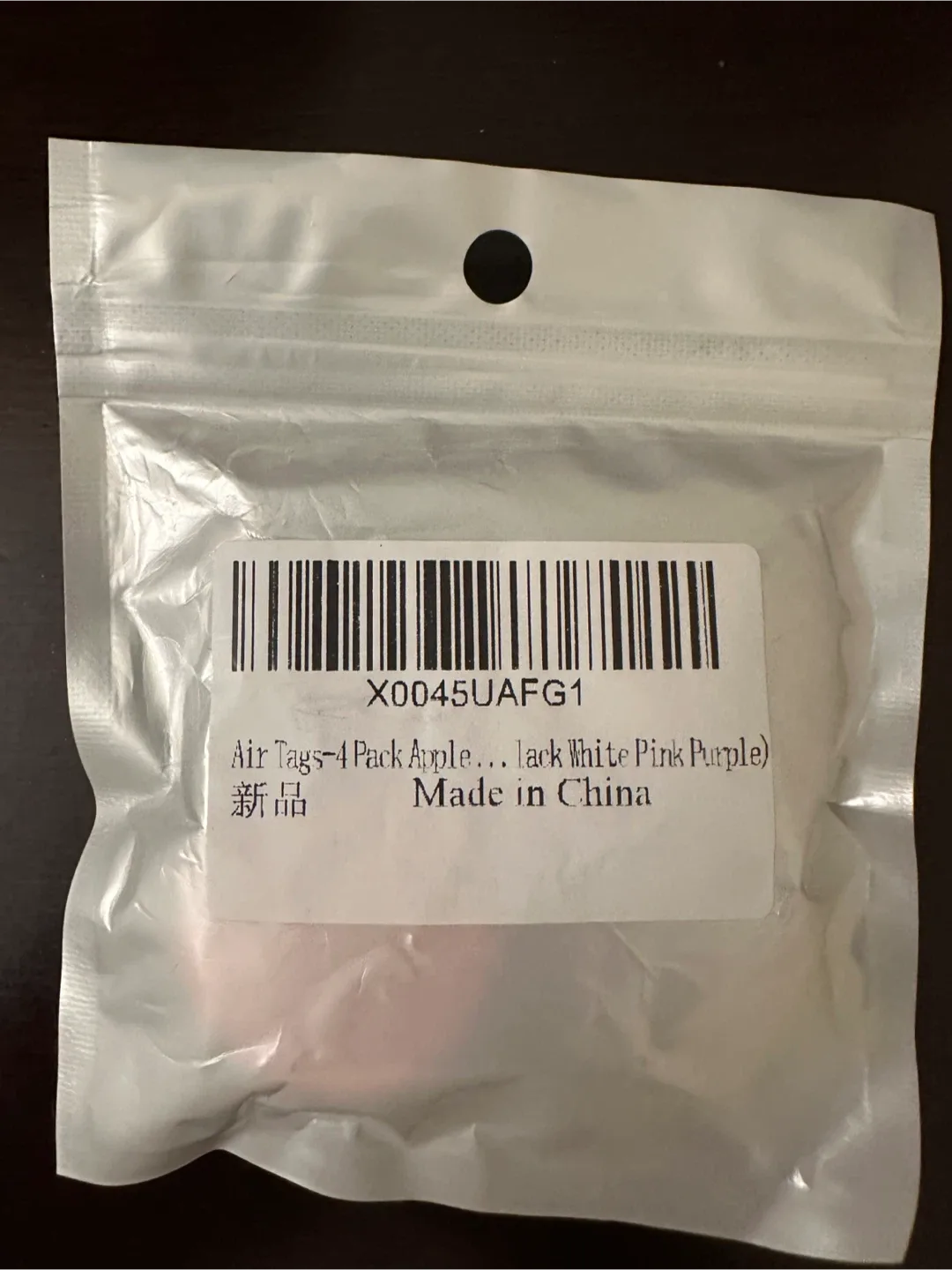 New Apple AirTags 3 Pack (Black, Pink, Purple) image indicator(2)