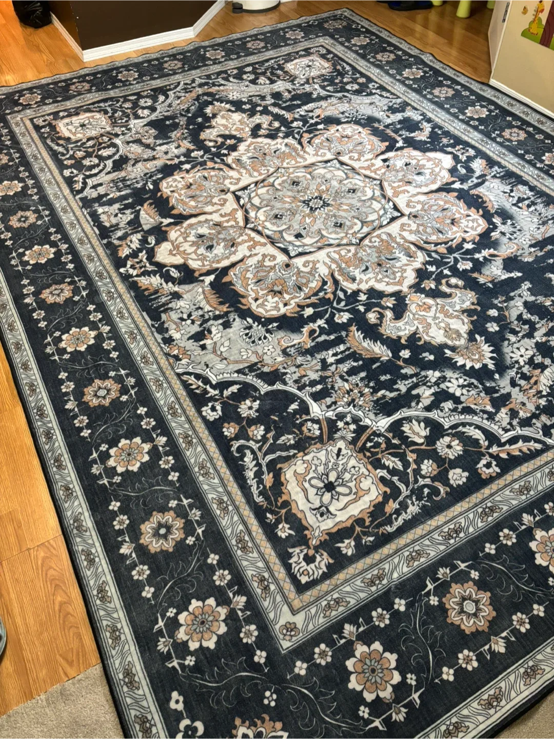 🥕Brand New 9x12 ft Area Rug - Cozy, Washable & No Slip image indicator(3)