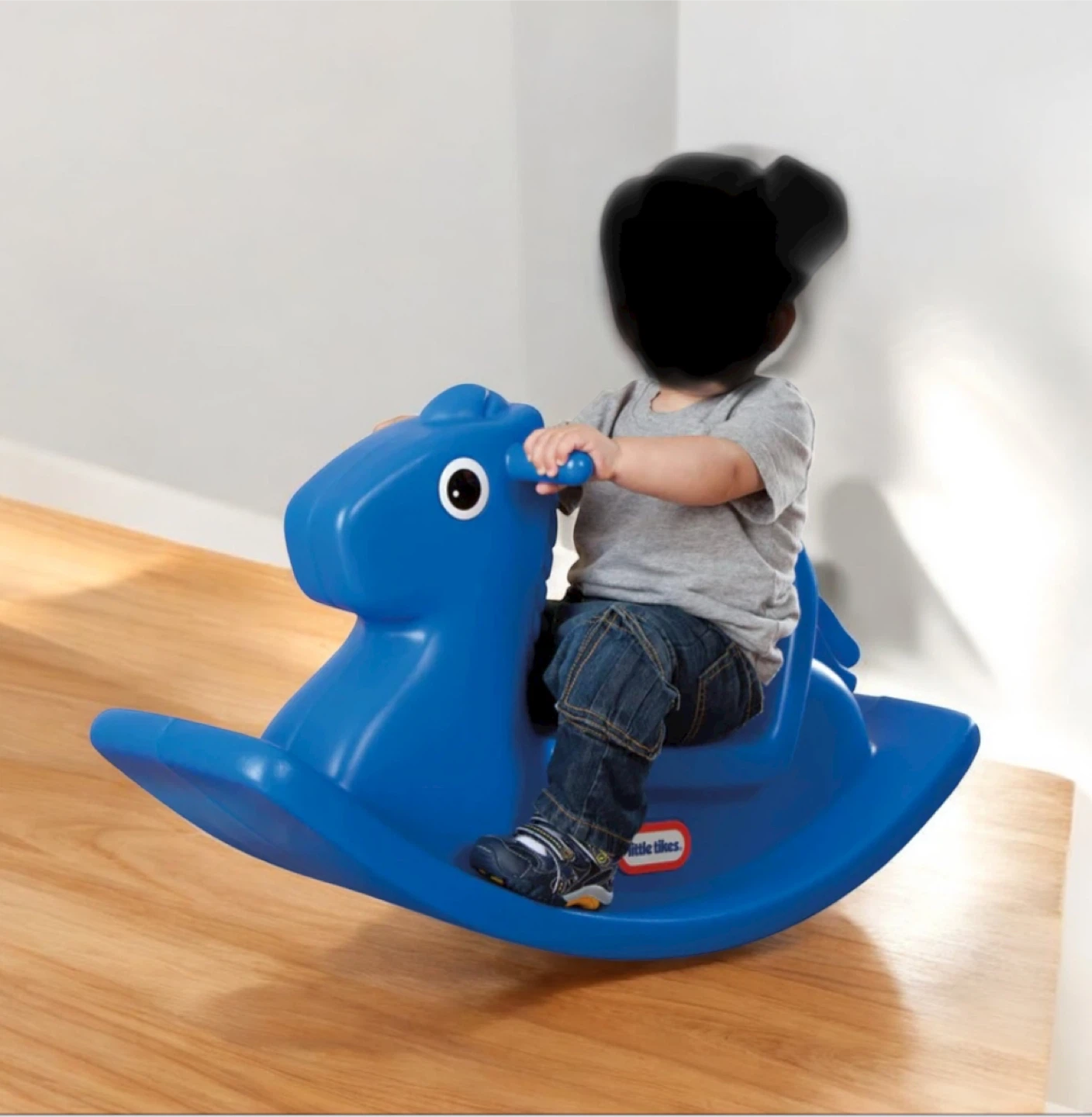 Little Tikes Blue Rocking Horse