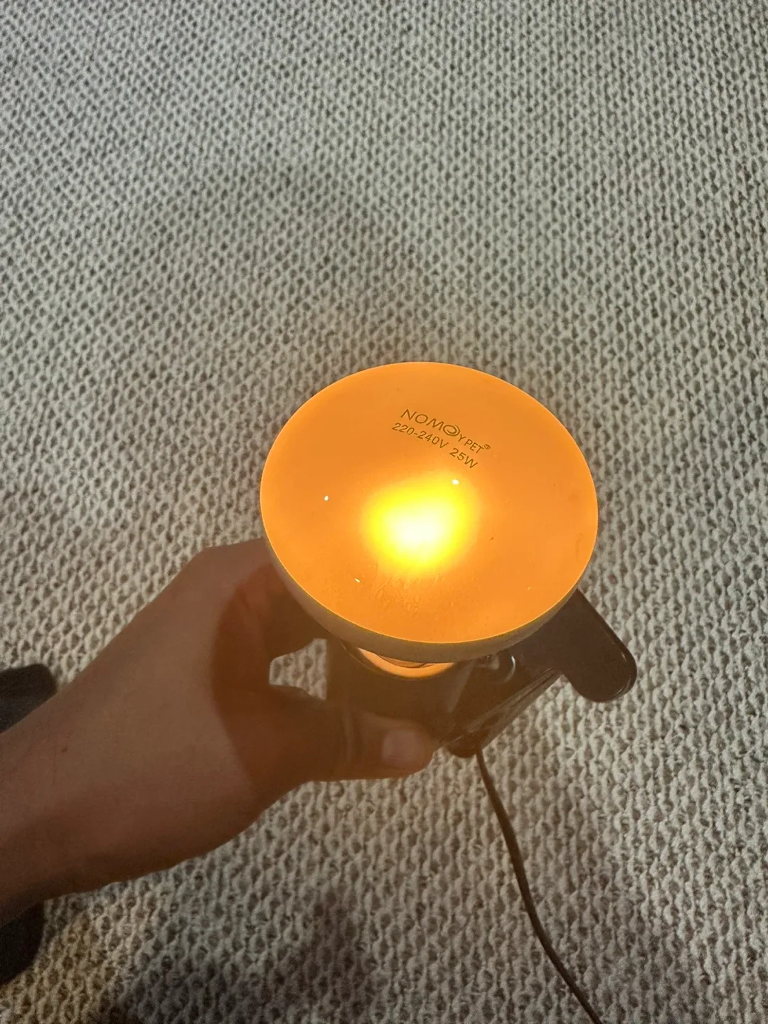 NOMOYPET 25W heat Lamp and 360°Rotatable Clip image indicator(4)