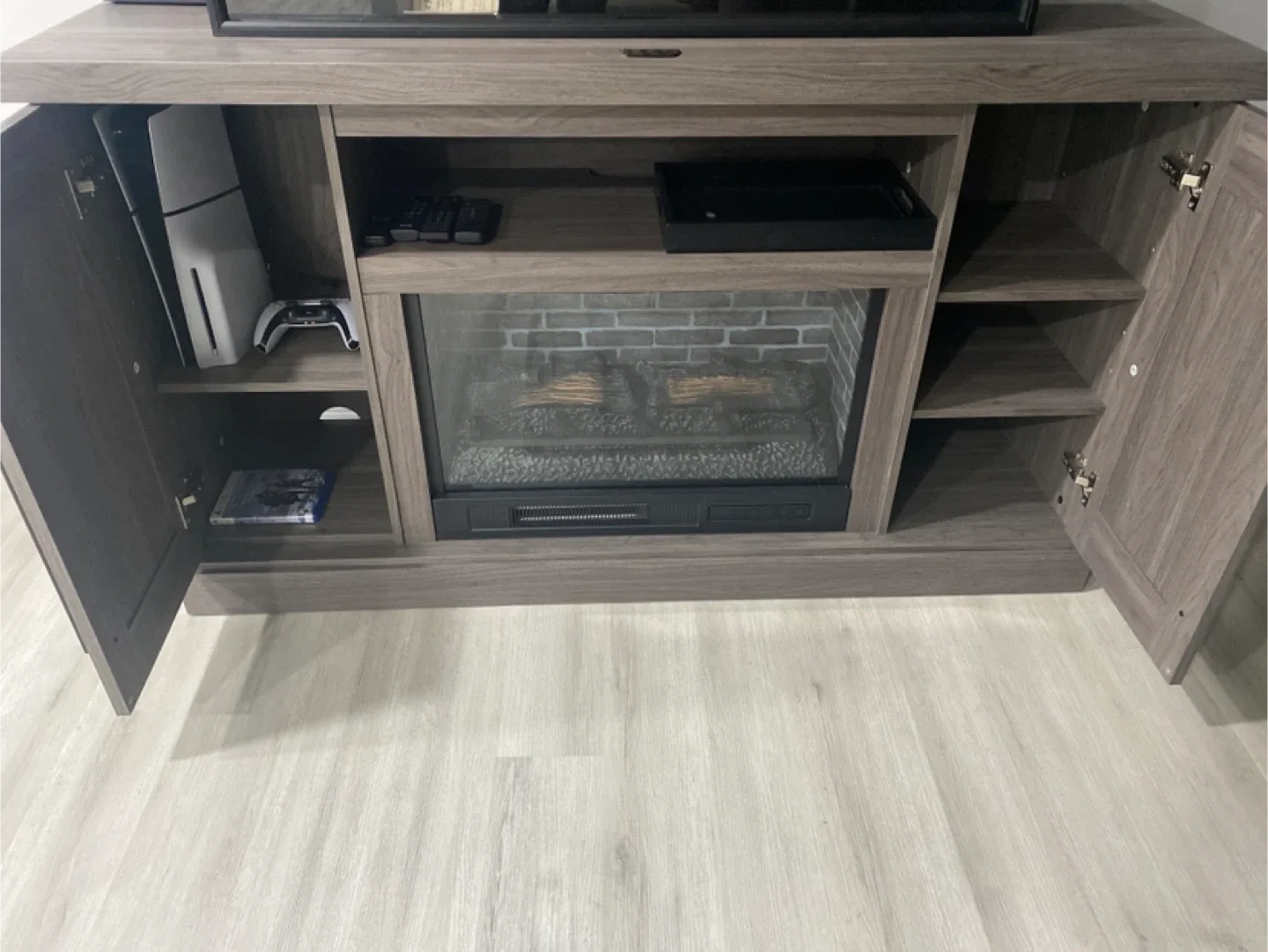 Electric Fireplace with Entertainment Center image indicator(2)