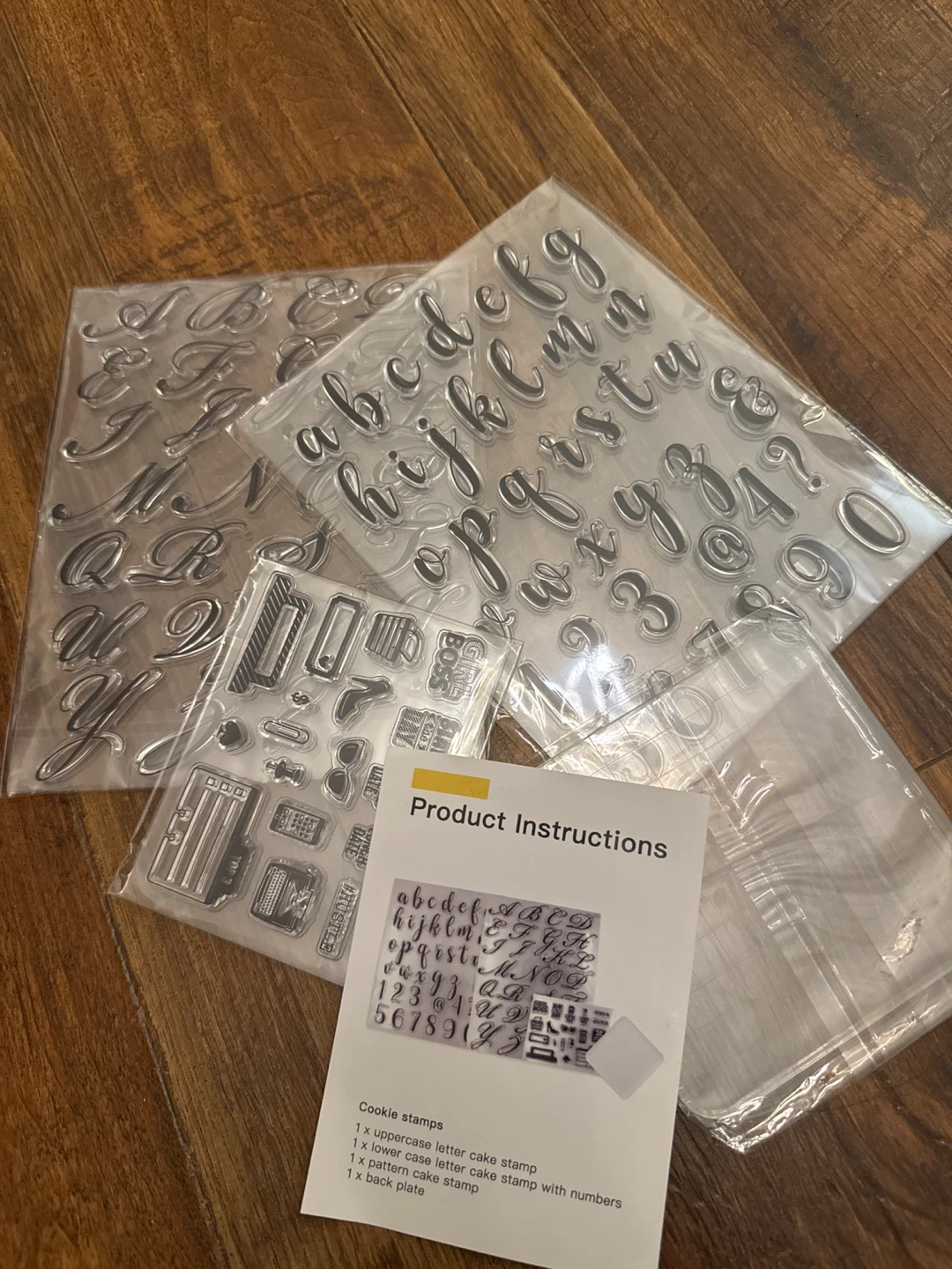 Lezobang Cookie Stamps - Letter & Number Set - photo 2