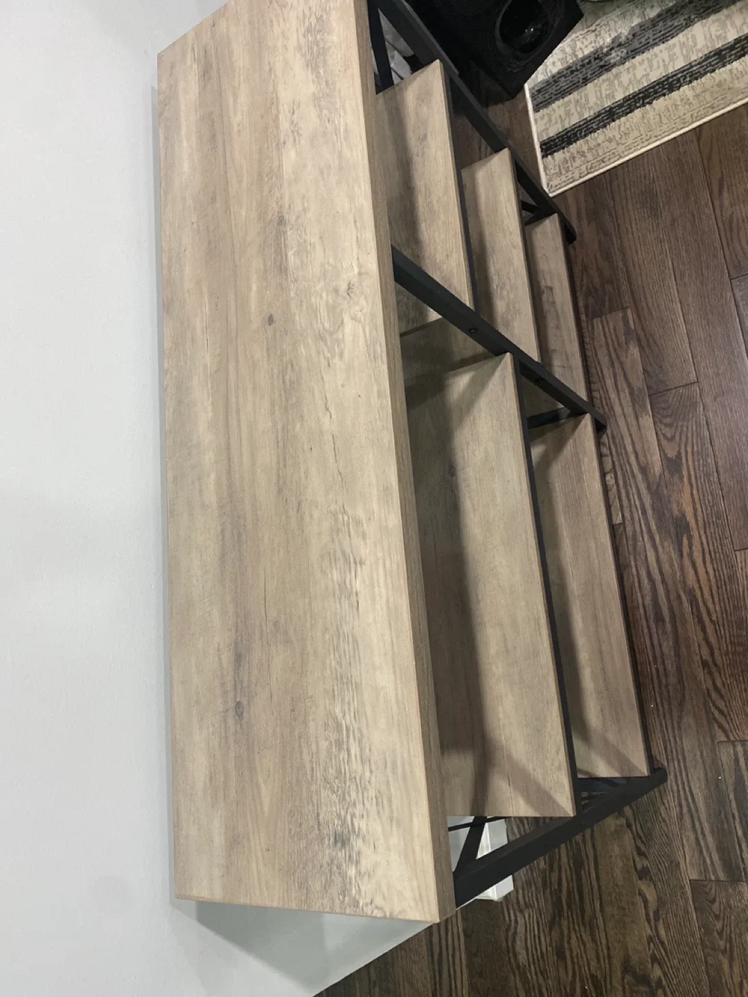 Wood and Metal Shelf image indicator(6)