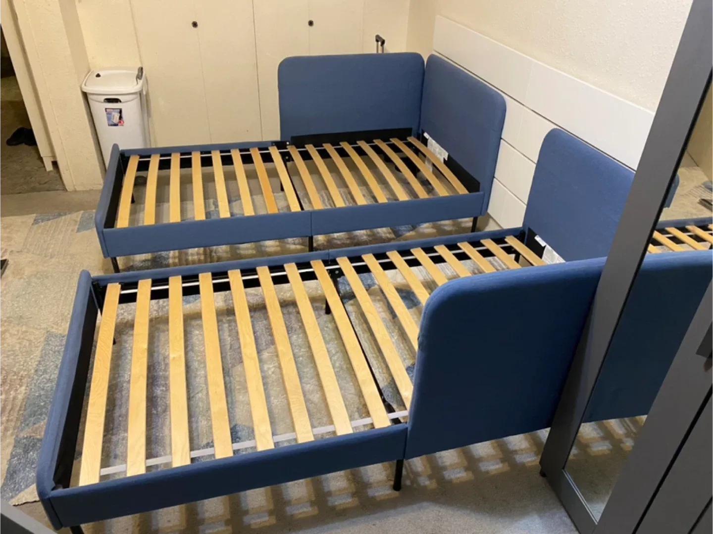 IKEA Single Beds set  - Blue image indicator(4)