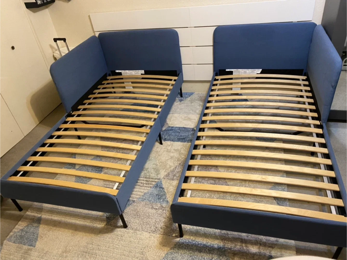 IKEA Single Beds set  - Blue image indicator(5)