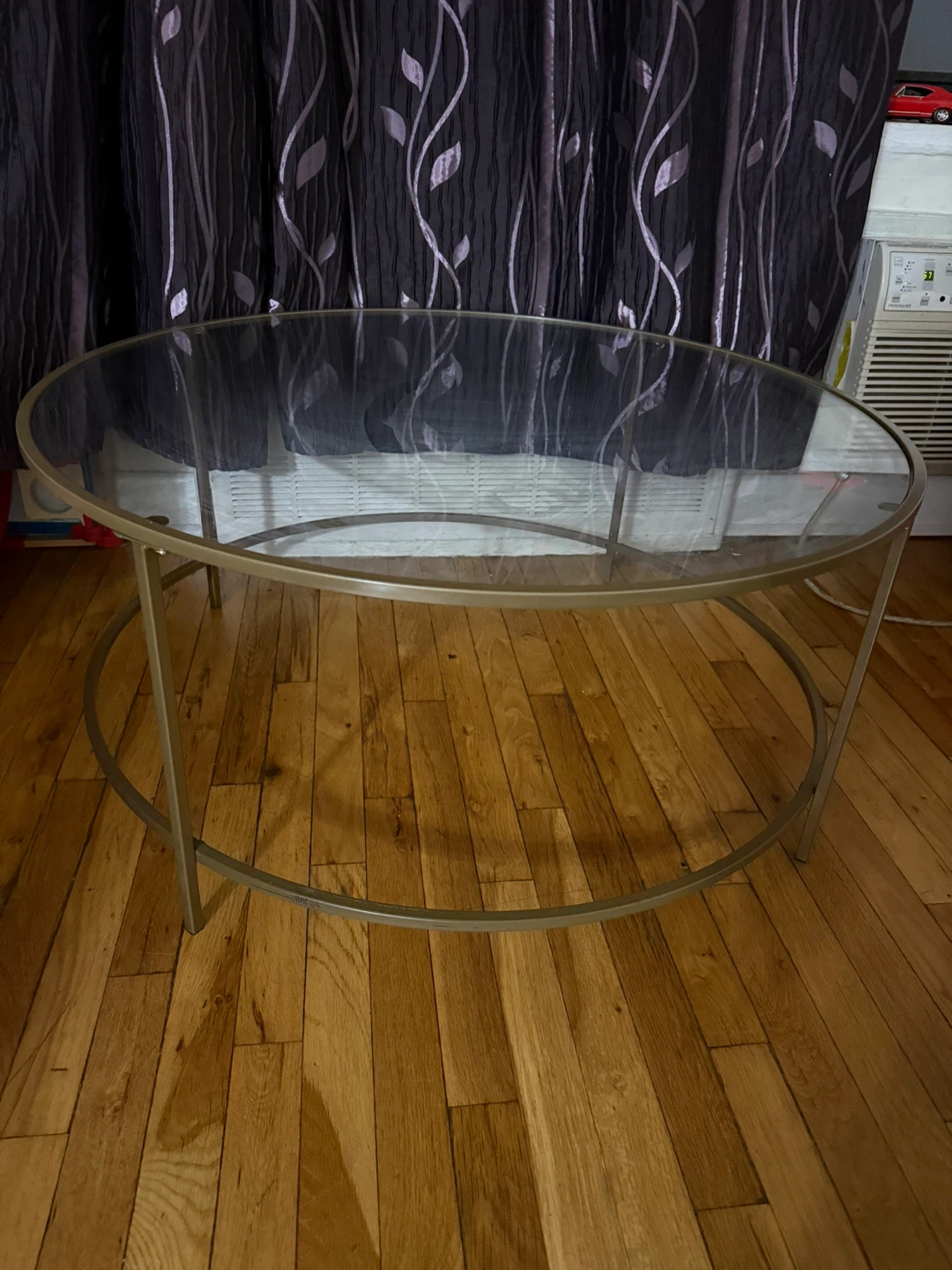 Round Glass Coffee Table - photo 4