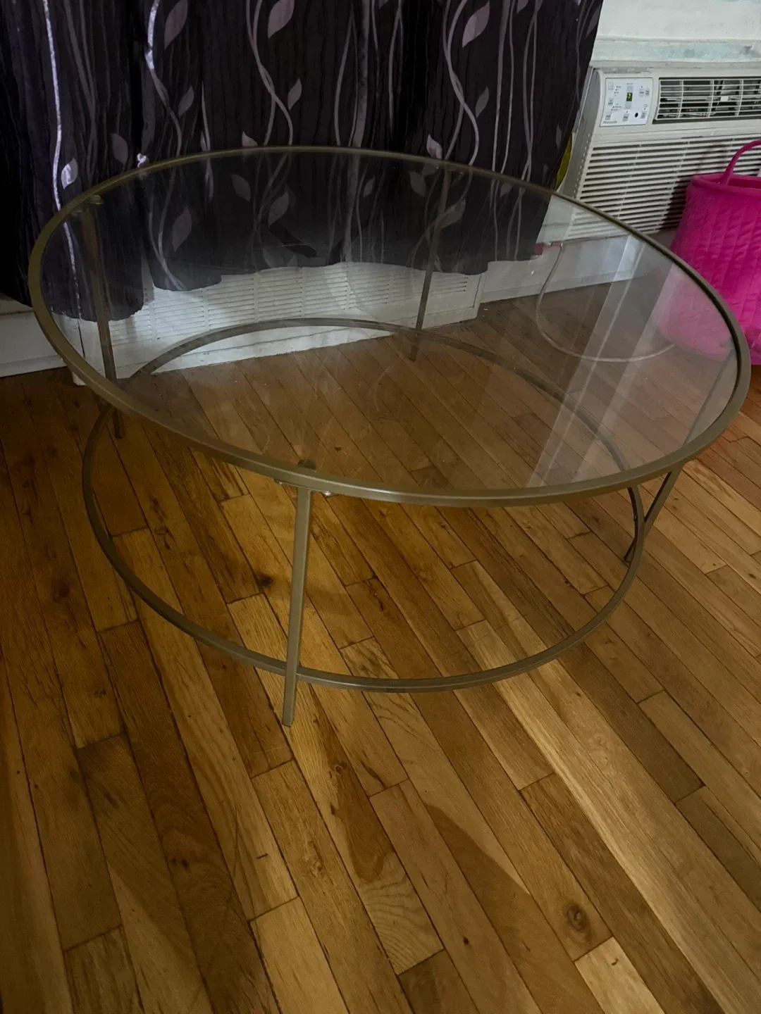 Round Glass Coffee Table