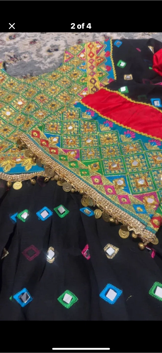 Embroidered Afghan Dress image indicator(2)