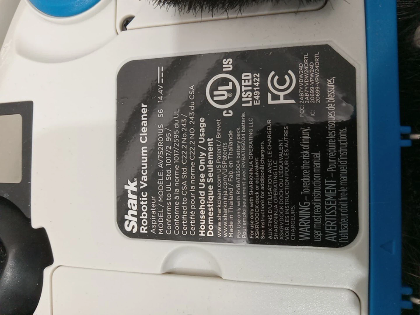 Shark ION Robot Vacuum Cleaner - photo 3