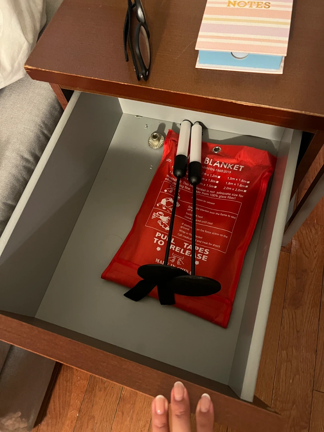 Nightstand with Two Drawers - photo 2