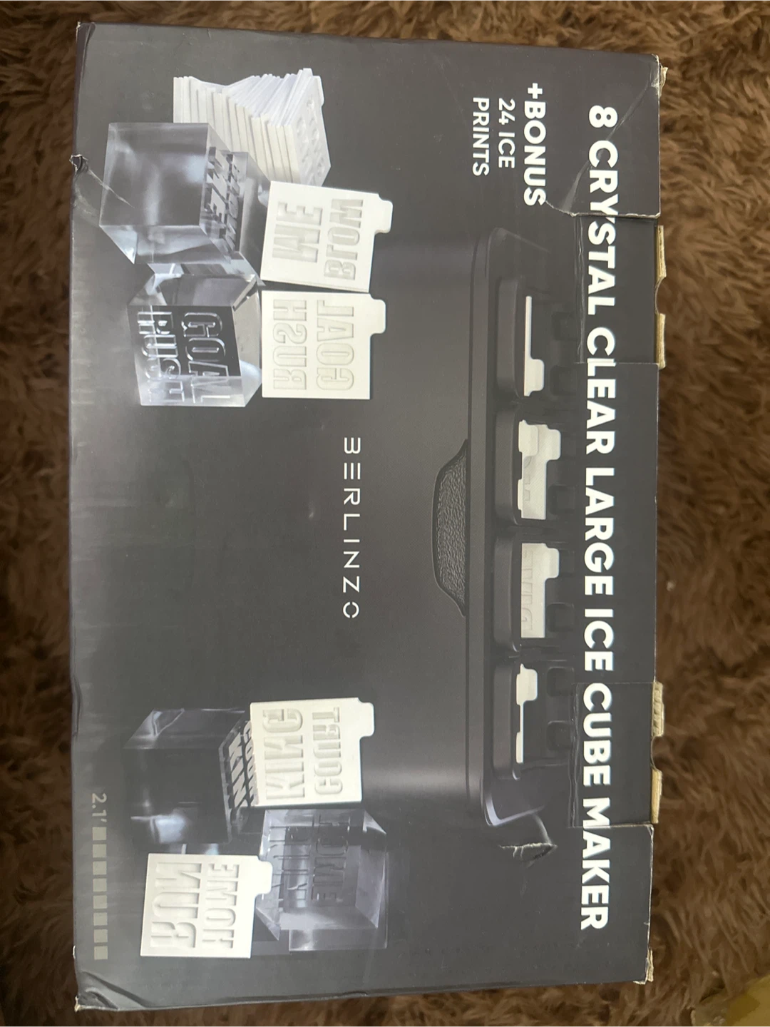 Berlinzo Premium Clear Ice Cube Maker Mold