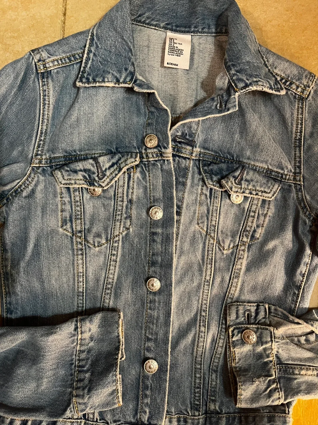 H&M Denim Jacket - Size 2 image indicator(3)
