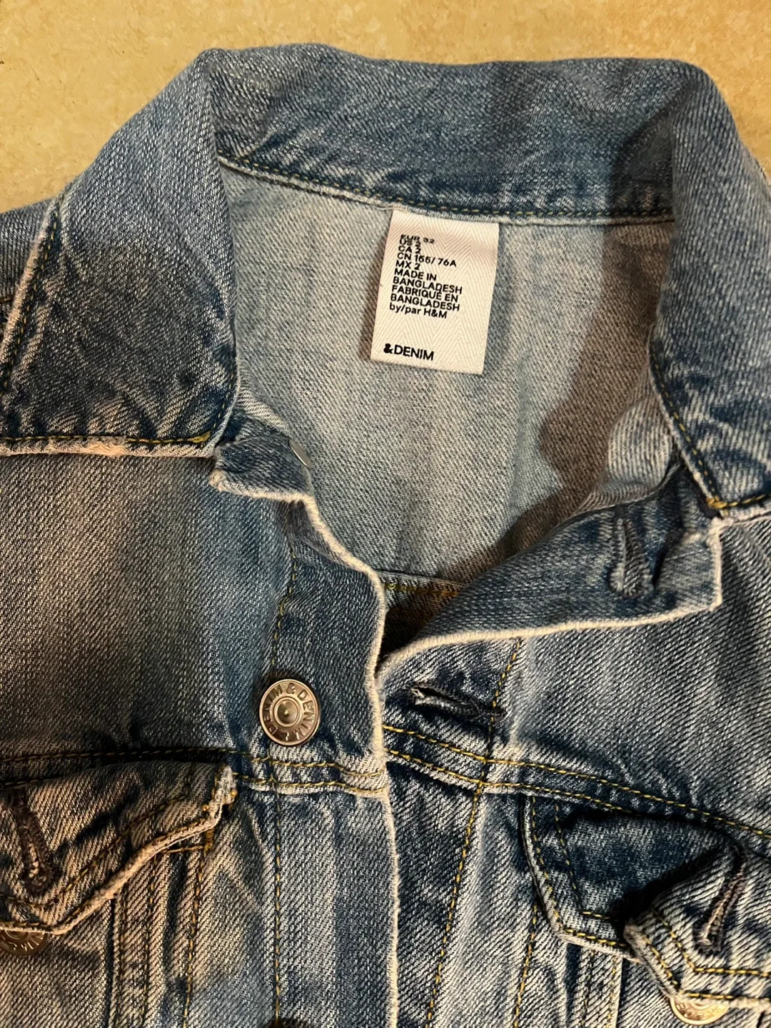 H&M Denim Jacket - Size 2 image indicator(2)