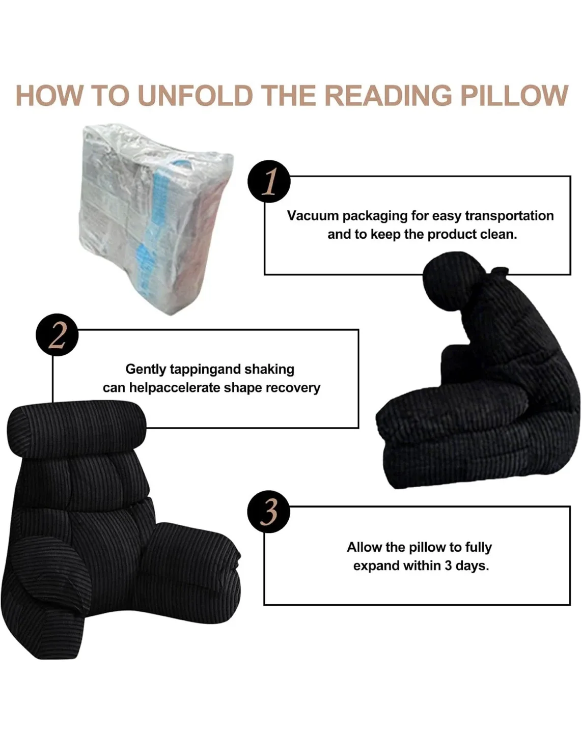 Back Pillow for Bed Sitting up image indicator(5)