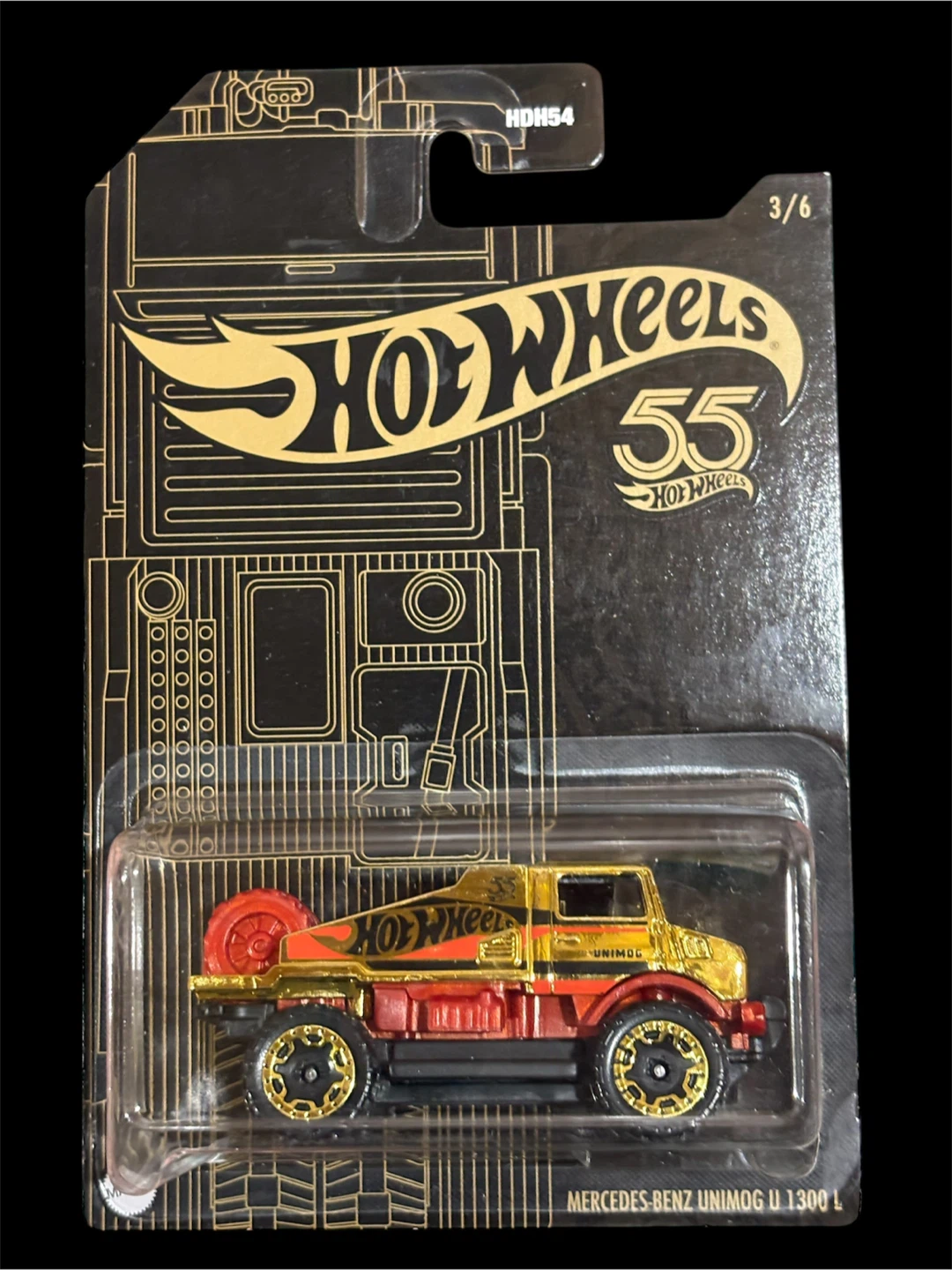 Hot Wheels Mercedes-Benz Unimog U 1300 L (Chase)