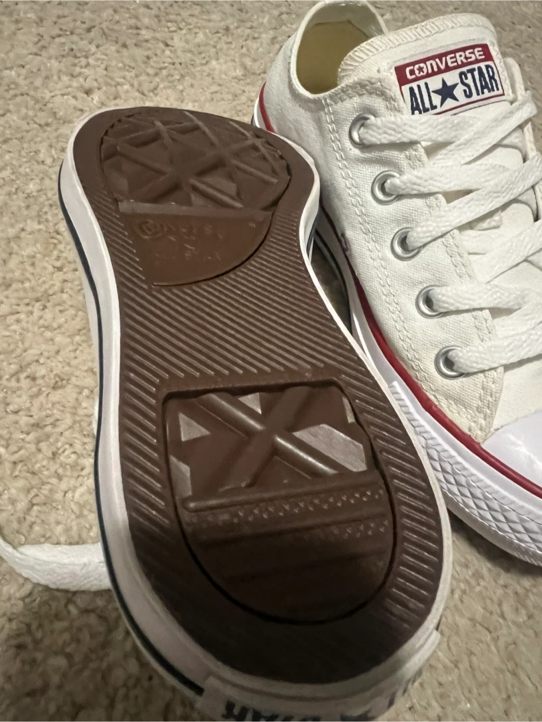 Converse All Star Low Top White Sneakers - photo 5