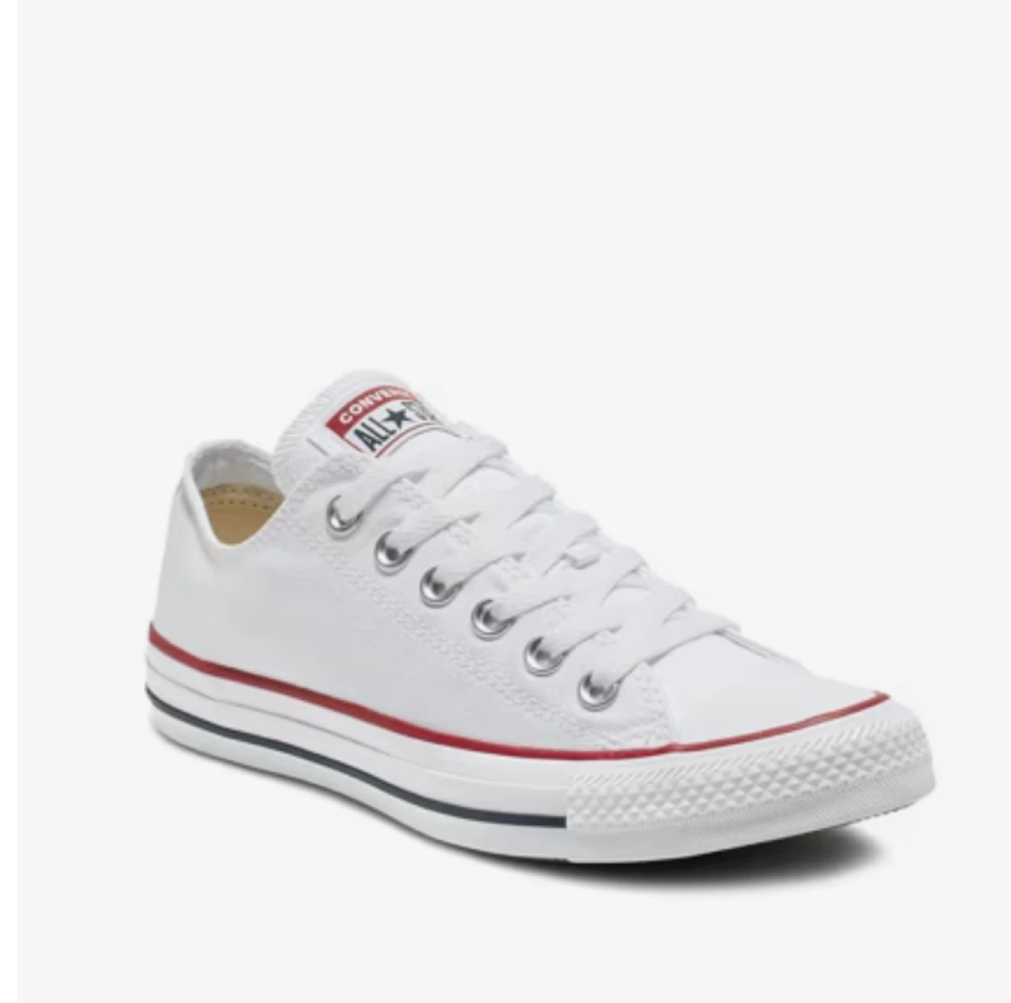 Converse All Star Low Top White Sneakers
