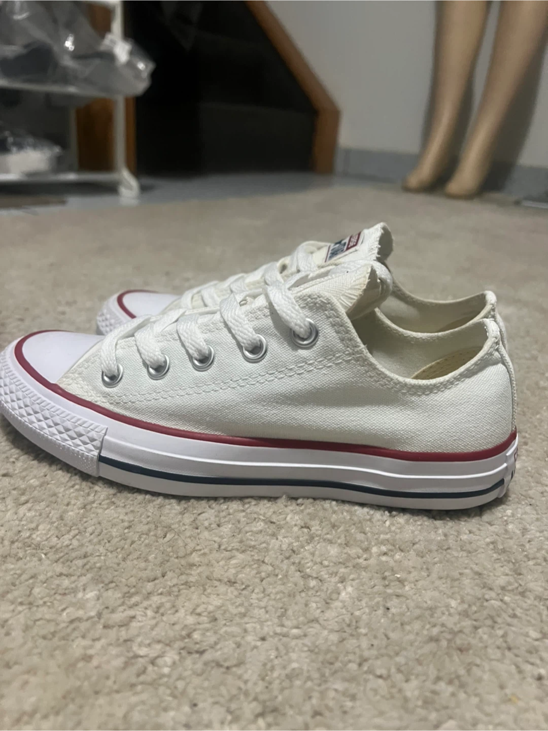 Converse All Star Low Top White Sneakers - photo 4
