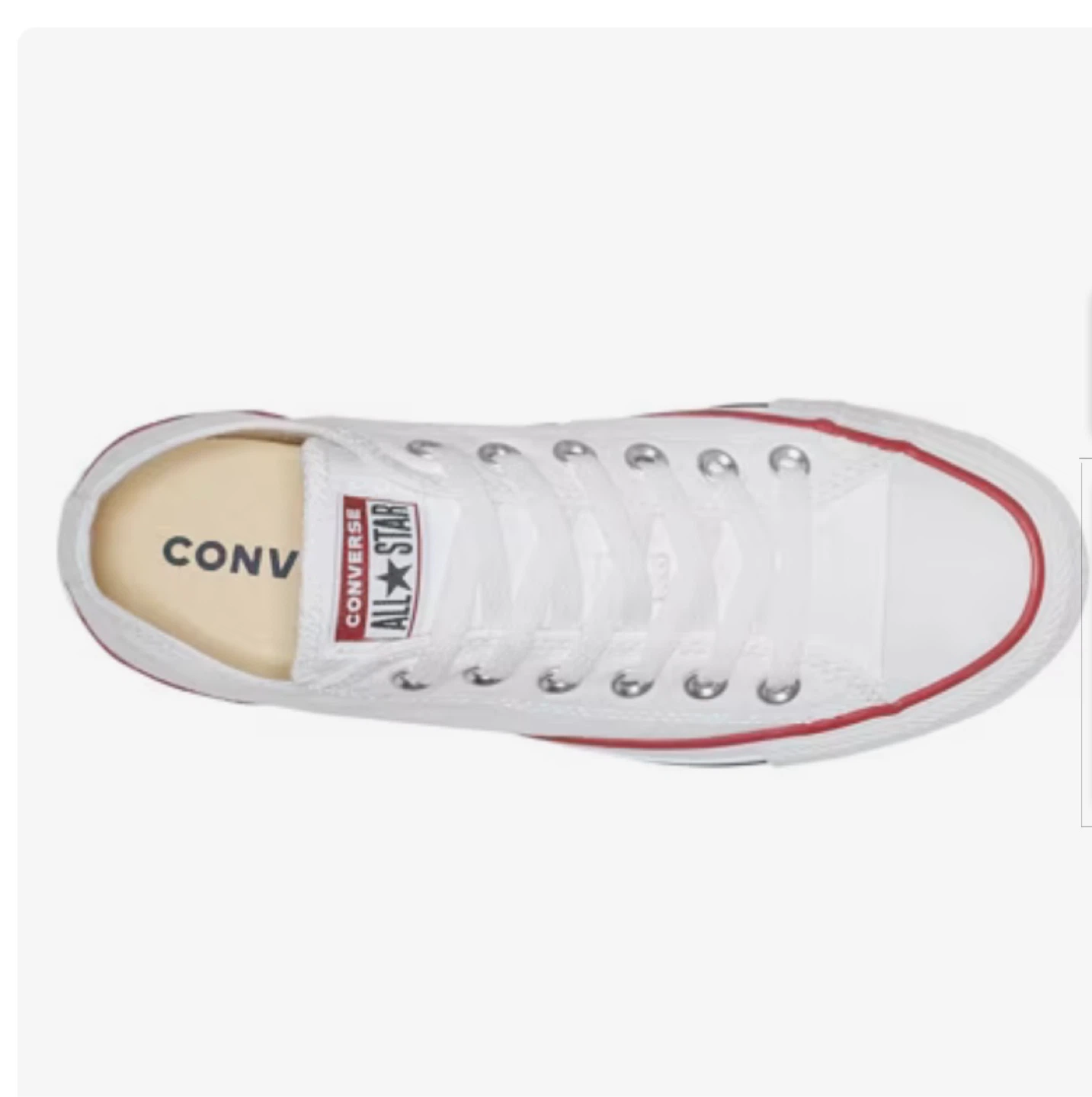 Converse All Star Low Top White Sneakers - photo 2