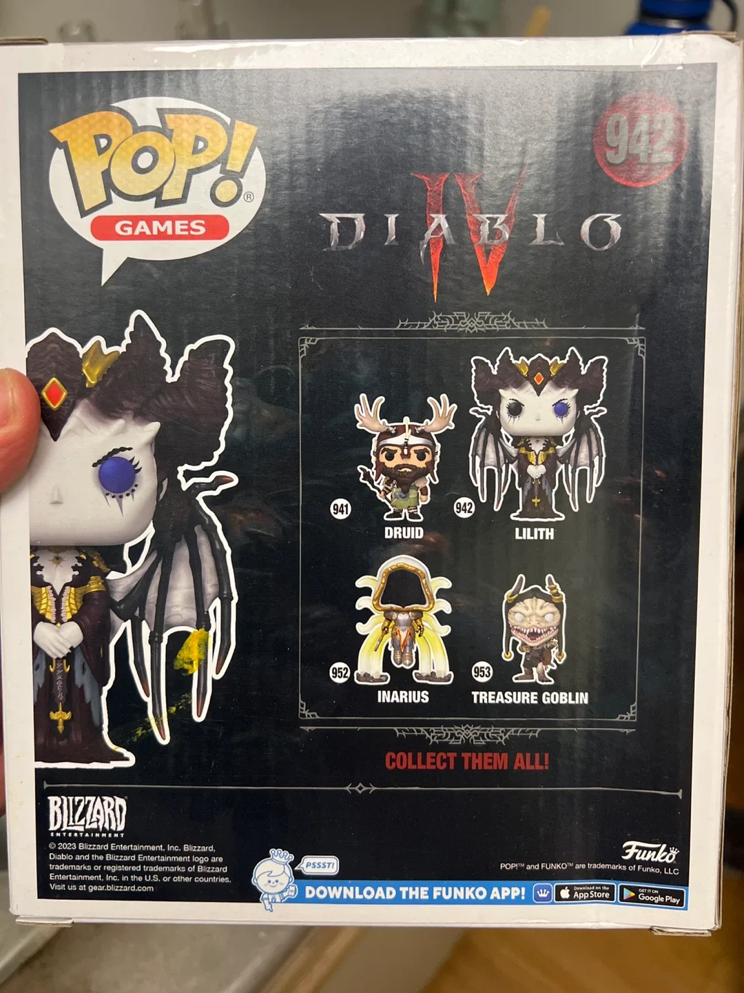 Funko Pop! Games Diablo IV Lilith #942 image indicator(2)
