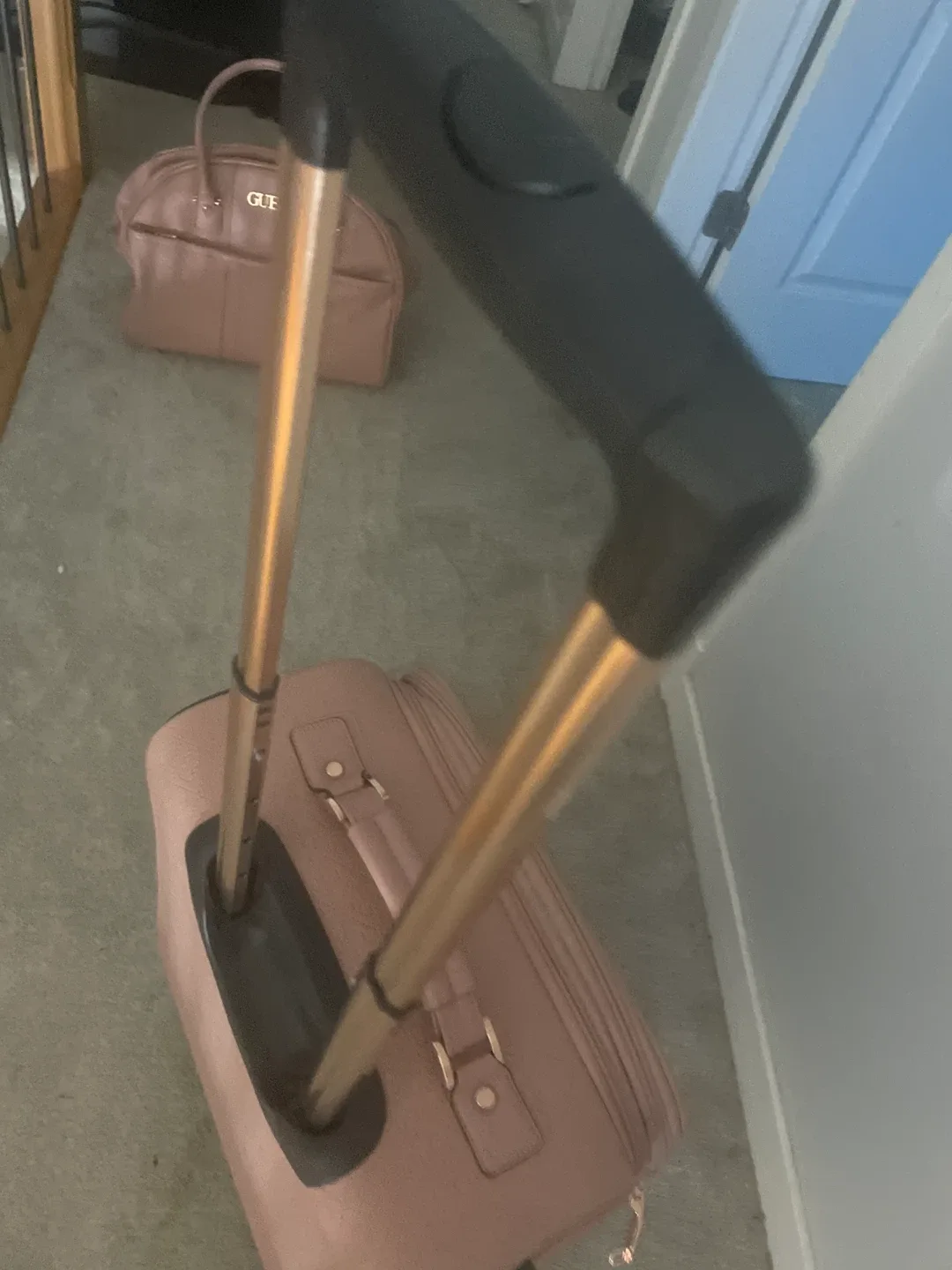 Guess Pink Carry-On Suitcase image indicator(5)