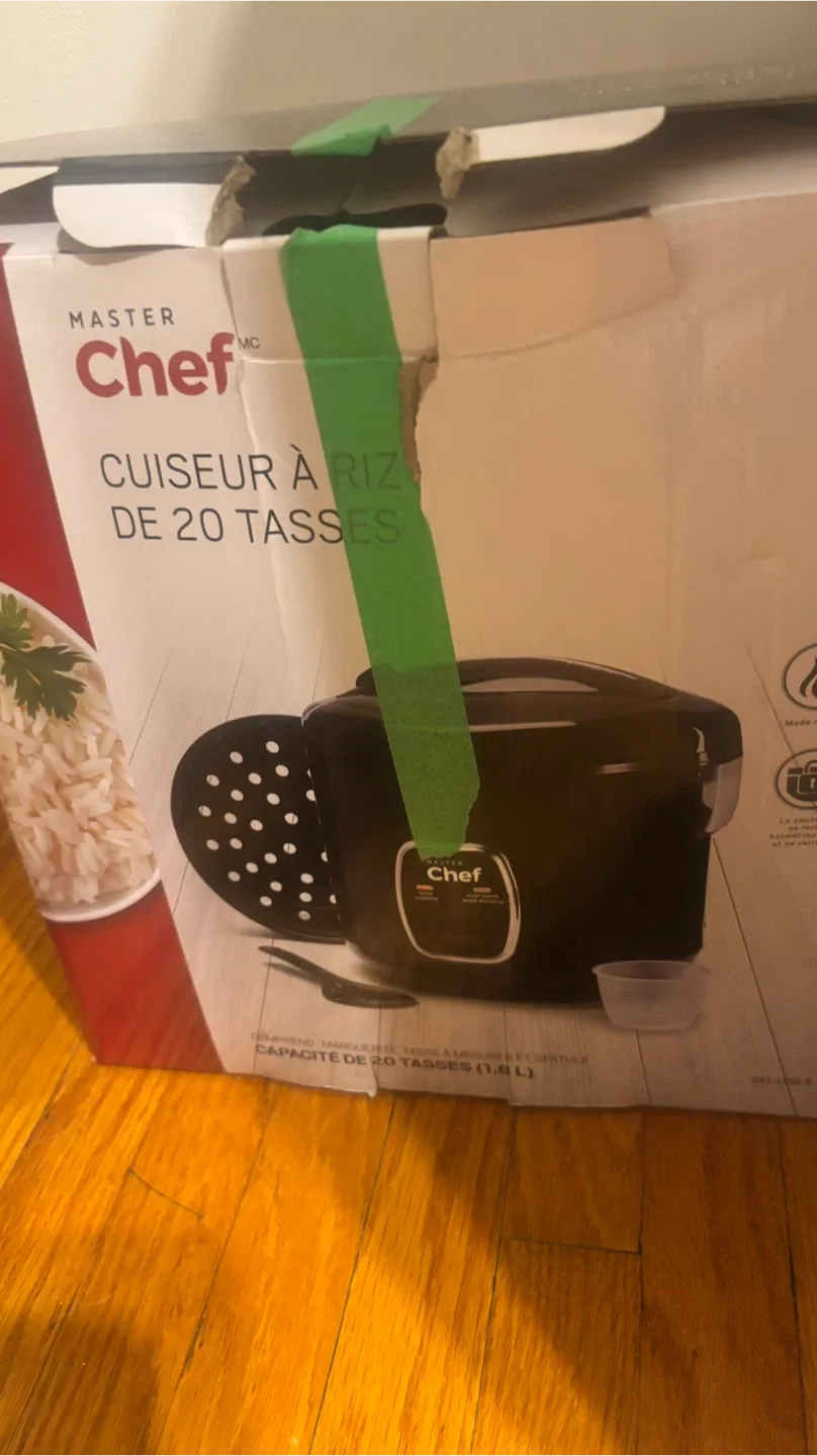 Chefman Air Fryer & Master Chef Rice Cooker image indicator(3)