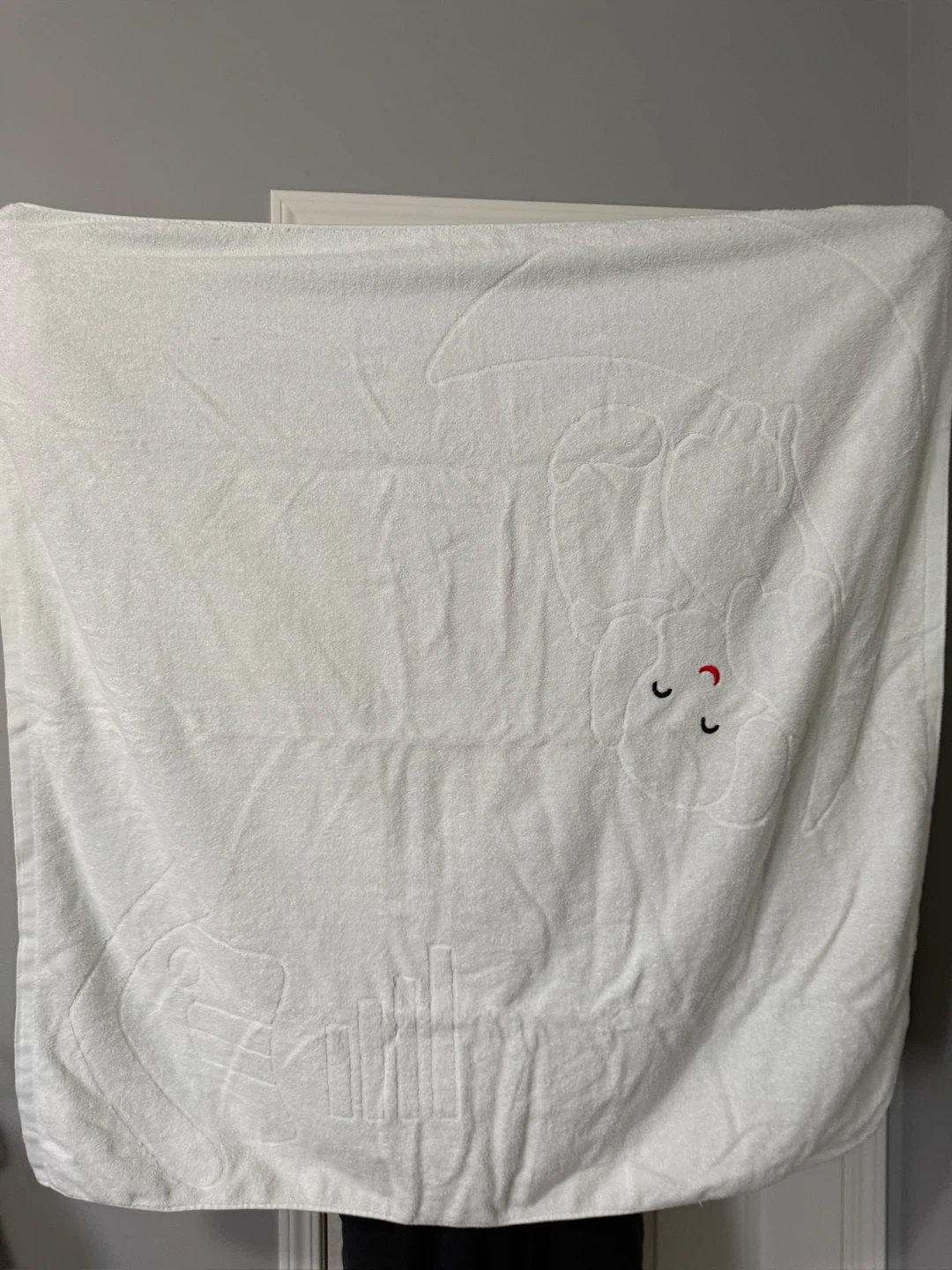 Baby Towel with Elephant Design