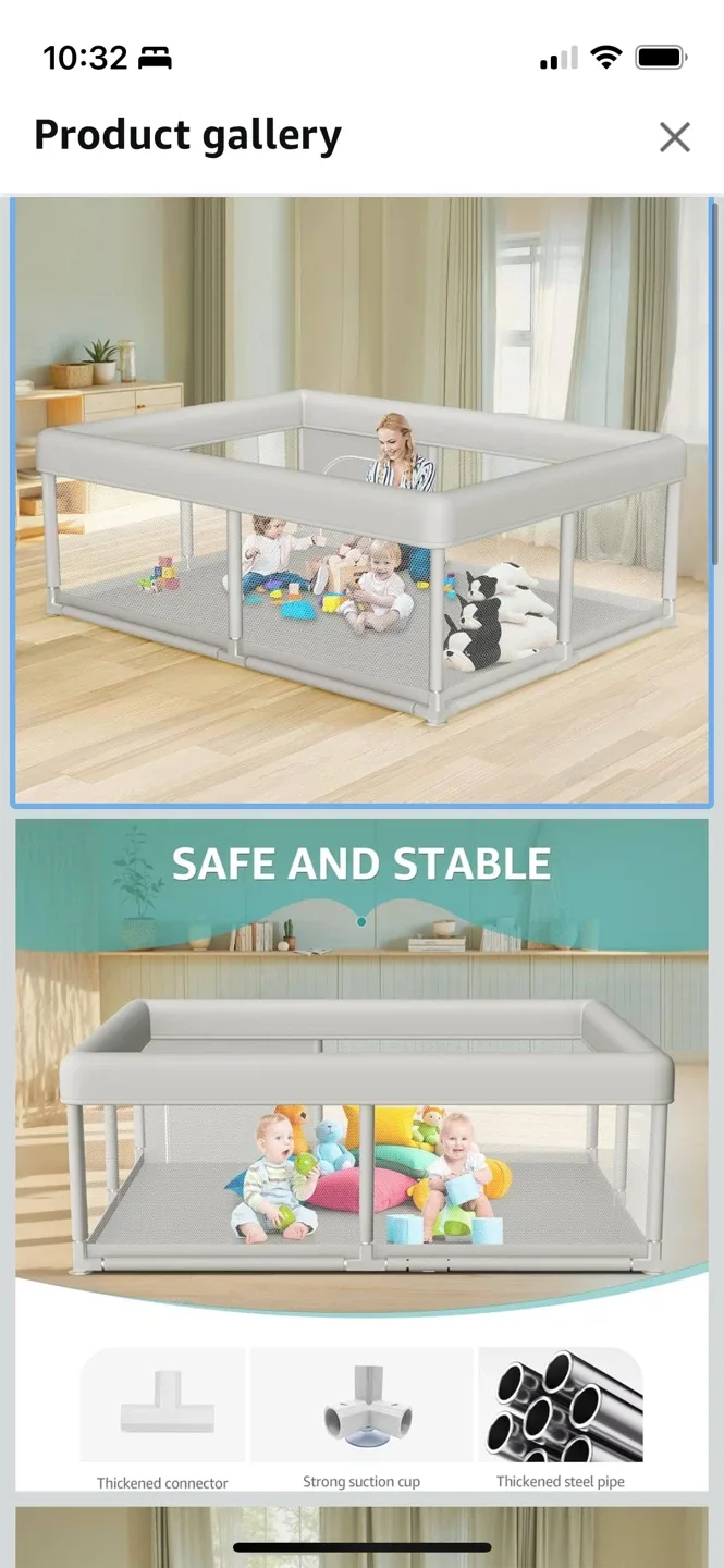 Large Playpen 65x50 Inch image indicator(2)