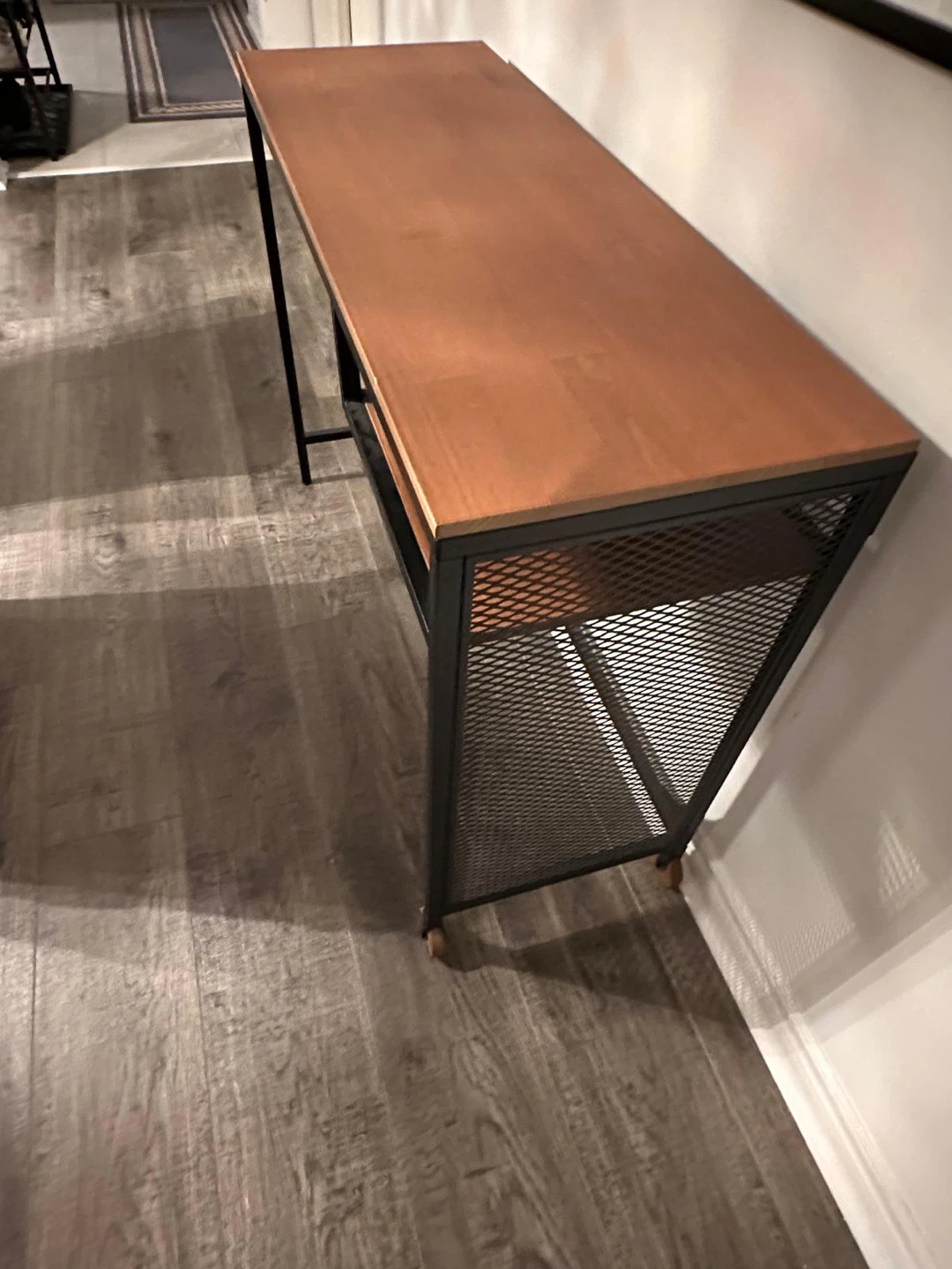 IKEA Laptop table FJÄLLBO Desk - Wood & Metal - photo 2