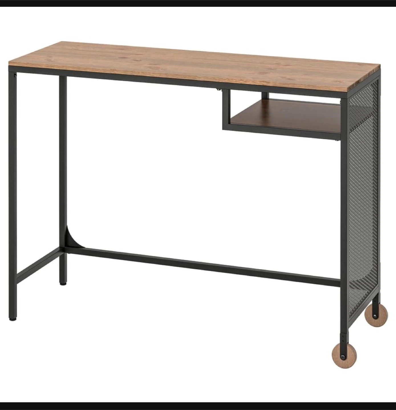 IKEA Laptop table FJÄLLBO Desk - Wood & Metal - photo 3